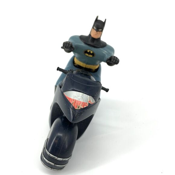 Batcycle 1992 DC Comics Kenner Bat Motorcycle Batman the Animated Series - Picture 3 of 8